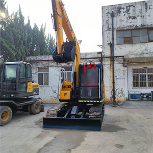 SANY Factory Original SY75C Mini pelle de 7 tonnes de haute qualité à faible utilisation en vente utilisée avec les composants du moteur et de la pompe à noyau - Product Image 2