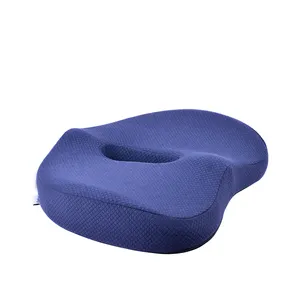 High Density Foam Lumbar Support Back Hard Chairs Coccyx Polyurethane Pu Rebounded Foam Car Chair Memory Foam Seat Cushion