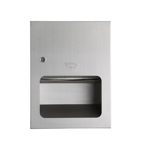 New arrival Cheap Bathroom washroom trash can paper dispenser combination Eco-friendly school stainless steel waste bin