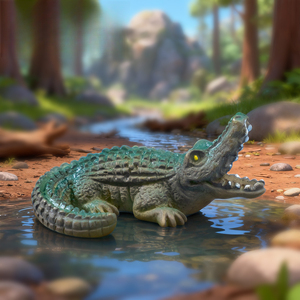 Miniature <span class=keywords><strong>de</strong></span> <span class=keywords><strong>crocodile</strong></span> réaliste pour micro-paysage, accessoire <span class=keywords><strong>de</strong></span> <span class=keywords><strong>d</strong></span>écoration <span class=keywords><strong>de</strong></span> scène DIY, petite <span class=keywords><strong>d</strong></span>écoration <span class=keywords><strong>de</strong></span> bureau ou <span class=keywords><strong>de</strong></span> voiture - Product Image 4