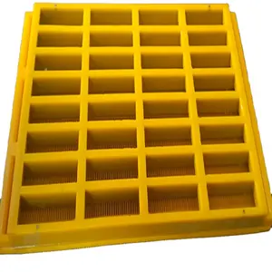 Mining Polyurethane Screen Mesh / PU fine screen mesh for Quarry Vibrating Shaker