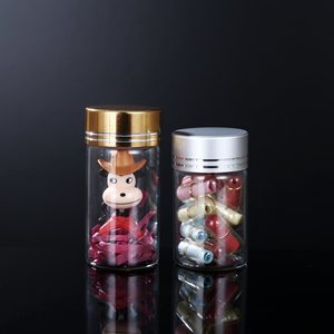 Fiale di vetro di varie dimensioni con tappo a vite in alluminio vetro trasparente bottiglia tubolare cibo/medicina/cosmetico bottiglia di imballaggio di vetro - Product Image 6