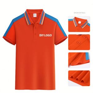 เสื้อโปโลผู้ชายผ้าโพลีเอสเตอร์คอตตอน พิมพ์ลายเต็มตัว ขายส่ง ระบายอากาศได้ดี คุณภาพสูง ปักโลโก้ตามสั่ง - Product Image 2