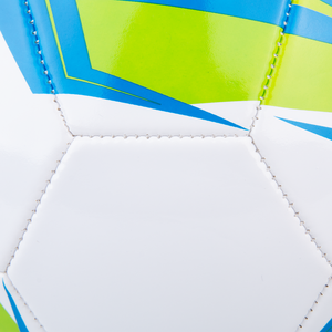 CJ Sports Durable 350-370g Balón de fútbol PU Cuero PVC Azul Amarillo Todas las edades Máquina de entrenamiento de recreación Cosido Logotipo de impresión personalizado - Product Image 2