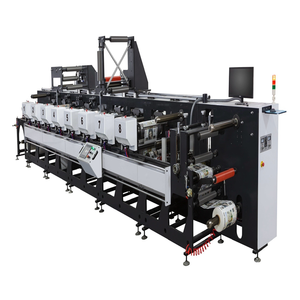 Imprimante flexographique RY-550 7 couleurs avec refroidisseur à rouleaux, pour films PVC, CPP, PE, PA, OCA - Product Image 5