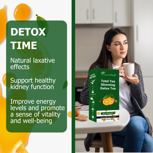 Thé Détox Minceur Total avec Calcium pour un Soutien à la Perte de Poids Saine et des Fibres Alimentaires – Disponible en Gros - Product Image 3
