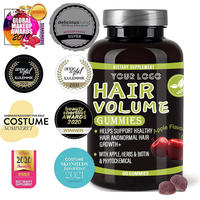 Gummies OEM Cheveux, Peau et Ongles avec Biotine et Vitamines – Complément Alimentaire pour la Croissance des Cheveux, Peau Éclatante et Ongles Forts