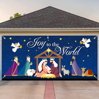 2023 nuevo conjunto de Navidad pintado a mano Feliz Navidad Natividad decoración serie