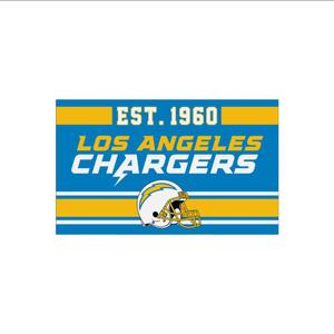 Drapeau de haute qualité personnalisé de l'équipe de football des Chargers de <span class=keywords><strong>Los</strong></span> <span class=keywords><strong>Angeles</strong></span>, gants mémorables, 90x150cm, 3x5 pieds - Product Image 6