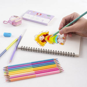 Macaron 24 Màu Bút Chì Thiết Lập Đôi Đầu Dầu Màu Bút Chì Sinh Thái Thân Thiện Với Màu Bút Chì Cho Trẻ Em - Product Image 4