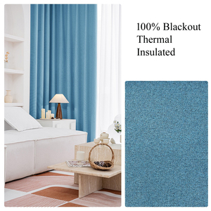 Turkish Upholstery Fabric From Direct China Factory Fabrics Curtains Blackout <strong>Linen</strong> Both Sides for Meeting Room - Product Image 3
