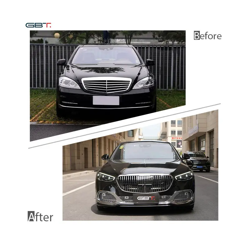 GBT 2024 Mercedes S sınıfı W221 2006-2012 S M yükseltme bodykit için W223 vücut kiti maybach yükseltme