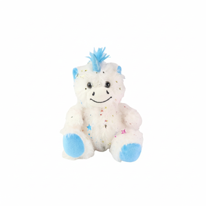 Piumino Unicorno Blu 8 Pollici Super Morbido in Peluche, Regalo di Compleanno Moderno, Stampa Digitale NYFY-1244, Prodotto in Cina, Unisex, MOQ 100 - Product Image 2