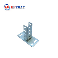 Connecteur de canal de base Unistrut standard industriel, raccord de pliage pour profilé en C, plaque de base 145x145mm, électrogalvanisé