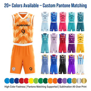 Maillot de basket-ball OEM personnalisé en gros, rétro, en mesh respirant, à séchage rapide, pour hommes, uniforme d'équipe de club - Product Image 5