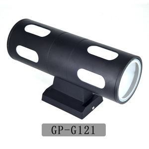 Lámpara de pared exterior impermeable GP-G121 de doble cabezal con luz ascendente y descendente E27 para patio - Product Image 2