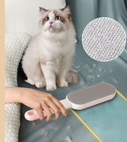 Nouvelle brosse adhésive multifonctionnelle pour poils d'animaux, grattoir à poils d'animaux, outil de toilettage pour animaux en plastique