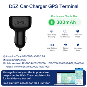 Localisateur GPS GSM 4G pour Véhicule avec Chargeur Sans Fil Allume-Cigare, Traceur d'Écoute Vocale, Placement Tableau de Bord, Application IOS et PC, Suivi en Temps Réel - Product Image 1