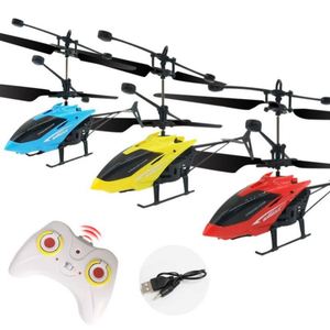 Hélicoptère RC à commande manuelle pour enfants, jouet d'extérieur avec lumière LED et capteur infrarouge, prix fabricant - Product Image 2