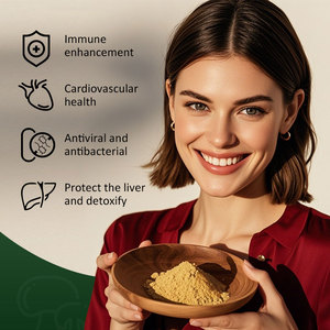 Amulyn Food Grade <span class=keywords><strong>Shiitake</strong></span> Extrait de poudre de champignon Solvant extrait 30% Polysaccharides 1kg pour la santé - Product Image 4