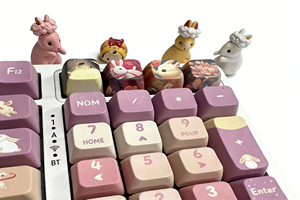 Matériel de sublimation thermique haute résistance à l'usure, touches de clavier en PBT moulé par injection, qualité clavier, gravure laser. - Product Image 4
