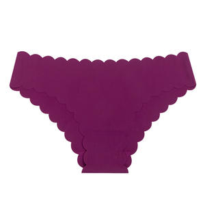 Pantaloni interni in seta <span class=keywords><strong>di</strong></span> ghiaccio con motivo a onde senza cuciture pantaloni triangolari da donna <span class=keywords><strong>Nude</strong></span> <span class=keywords><strong>di</strong></span> <span class=keywords><strong>colore</strong></span> solido - Product Image 5