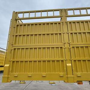 Fabricante Chino de Semirremolques de Plataforma Alta de 13 Metros, Semirremolque de Plataforma para Transporte de Carga de 40-80 Toneladas en Venta - Product Image 5