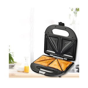Machine à sandwich 2 tranches, grille-pain antiadhésif, facile à nettoyer, 750W - Product Image 4