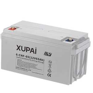 XUPAI 6-CNF-65 12V 65Ahディープサイクルジェルバッテリー1500 + サイクル & メンテナンスフリー - Product Image 5