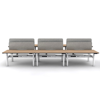 Table debout intelligente moderne, mobilier de bureau de luxe, bureaux et postes de travail, poste de travail en cubique, mobilier de bureau
