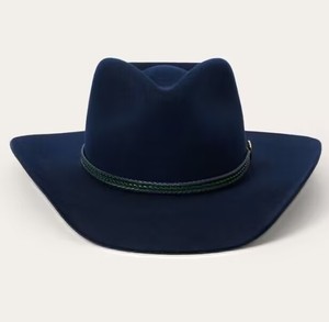 Cổ điển người đàn ông của <span class=keywords><strong>crushable</strong></span> Len cảm thấy <span class=keywords><strong>Outback</strong></span> <span class=keywords><strong>hat</strong></span> Stallion Bộ sưu tập các Oak Ridge mũ cao bồi màu đen - Product Image 2