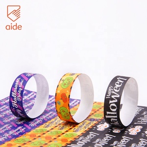 Kunden spezifische synthetische Papier armbänder Einmal gebrauch Events Festival Party Armband Tyvek Armbänder Papier Tyvek Armband - Product Image 5