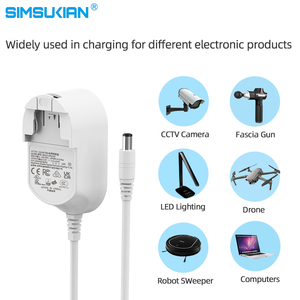Adaptateur secteur interchangeable EM/ODM 5V3A9V15V18V24V36V <span class=keywords><strong>Chargeur</strong></span> mural AC/DC 500mA-2.5A pour écran LED CCTV US EU JP UK AU - Product Image 6