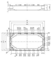 Module d'alimentation Starpower original GD75FFX170C6SA, modules IGBT 1700V, modules semi-conducteurs discrets