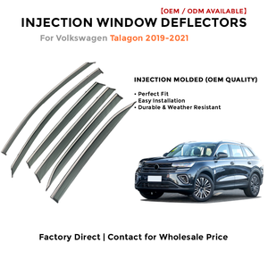 Deflectores de Ventana Laterales para Toyota Cruiser 2019-2020 Protector de Lluvia Accesorios de Coche - Product Image 2