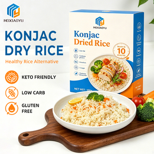 Emballage personnalisé Riz sec de konjac Solutions alimentaires santé faibles en calories Aliments végétaliens Riz sec de konjac - Product Image 2