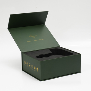 Custom Brown Luxury Magnetic Rigid Paperboard Gift <b>Box</b> Recyclable Magnet Belt Wallet Packaging Boxes With Logo - Product Image 2