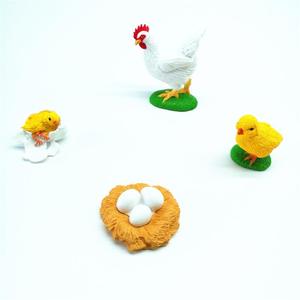 Материалы Монтессори, детские игрушки на заказ, мини-курица, упаковка, цветные пластиковые цветные предметы жизненного цикла-цыпленок - Product Image 2