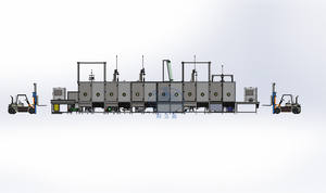 Transportador totalmente automático de alta calidad tipo de alta presión IBC Tote reacondicionamiento IBC Tote cleaner - Product Image 2