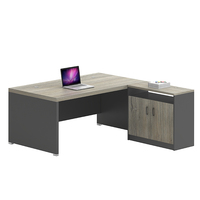 Mobilier de bureau en gros E1 MFC Table d'ordinateur en bois mélaminé Bureau d'ordinateur portable pour le bureau
