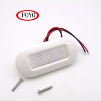 Lampe de courtoisie LED en plastique de marque FOYO, lampe d'ambiance, éclairage de pont, éclairage décoratif d'escalier pour accessoires de bateau/yacht/kayak/embarcation