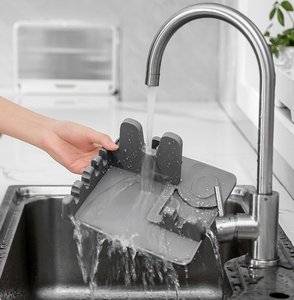 <span class=keywords><strong>Organizer</strong></span> da cucina pieghevole per spatola supporto per cucchiaio supporto per cucchiaio cucchiaio supporto per coperchio in Silicone poggia cucchiaio - Product Image 6