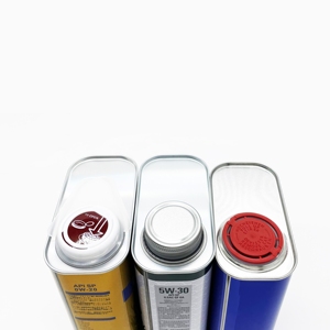 Lata Rectangular Hermética de 1L para Soldadura, Vacía, de Hojalata, con Logotipo Personalizado e Impresión Offset para Envasado de Aceite de Motor - Product Image 4