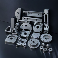 Pièces usinées CNC de précision en aluminium et acier inoxydable sur mesure, tolérance +/-0,01 mm, directement de l'usine, pour équipement industriel