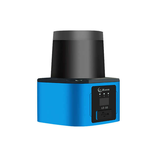Leraun LiDAR Scanner Sensor Laser Sensor 2D LiDAR Scanner With ROS System and Mapping Function for Forklift