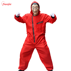 Festa di Halloween Salvador Dali Cosplay Maschera di Film di Soldi Rapina La Casa di Carta La Casa De Papel Cosplay Costume// - Product Image 6