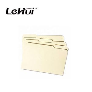 Lehuipp gran oferta EE. UU. estándar 1/3 corte 100 Uds papelería de oficina Carta/tamaño legal Buff <span class=keywords><strong>Manila</strong></span> carpeta de archivos de papel - Product Image 1
