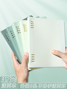 Quaderno <span class=keywords><strong>a</strong></span> spirale sfoderabile B5/A5 con clip <span class=keywords><strong>a</strong></span> scorrimento, non danneggia la mano, con copertina <span class=keywords><strong>a</strong></span> guscio, regalo dalla Cina - Product Image 6