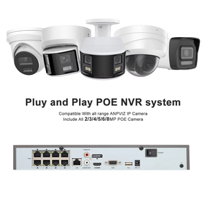 Nhà máy trực tiếp OEM IP PoE máy ảnh trong nhà ngoài trời IP66 không thấm nước con người/xe phát hiện chuyển động Dome tháp pháo Bullet CCTV PTZ Bộ dụng cụ - Product Image 6
