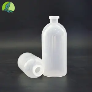 Sterile PP 50ml 100ml Empty Vaccine Vials High Temperature Resist Veterinary Injection PlasticPackaging Bottles